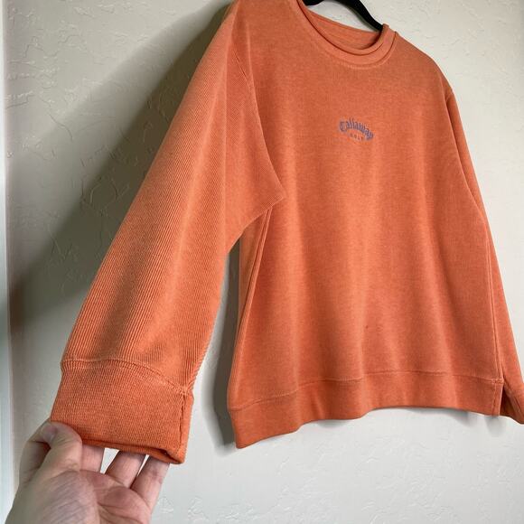 VTG Callaway Golf Rolled Neck Pullover Sweatshirt Medium - Picture 2 of 10